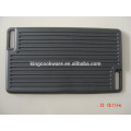 high quality cast iron double reversible BBQ griddle